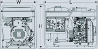 YDG 6600 TN-5EB2 electric с АВР